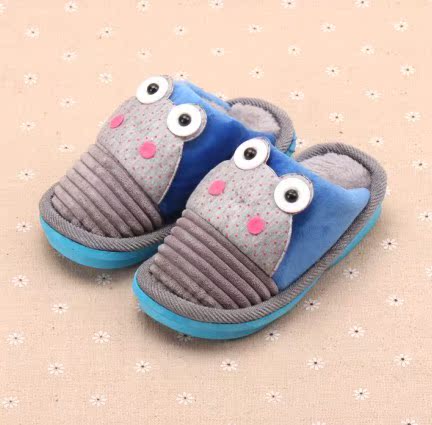 Chaussons enfants en suède pour hiver - Ref 1021081 Image 9