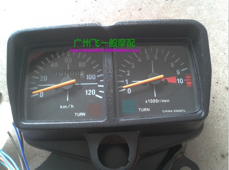 Jetta JD XF Old Honda White Cat Black Cat Pearl River Hạnh phúc CG125 Đồng hồ đo dụng cụ - Power Meter đồng hồ điện tử xe airblade 2010