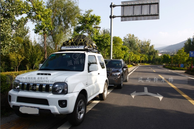 Chính hãng jimny Jimny hành lý giá hành lý giá Jimny mái giỏ chuyển đổi đặc biệt với crossbar