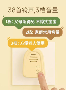 【新家的一百个快递】狗狗门铃家用无线智能感应器创意装饰呼叫器