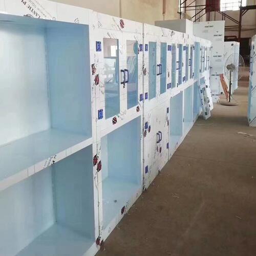 PP实验室双锁剂储存柜防腐蚀强酸强碱药品柜透明玻璃窗厂家直销 - 图0