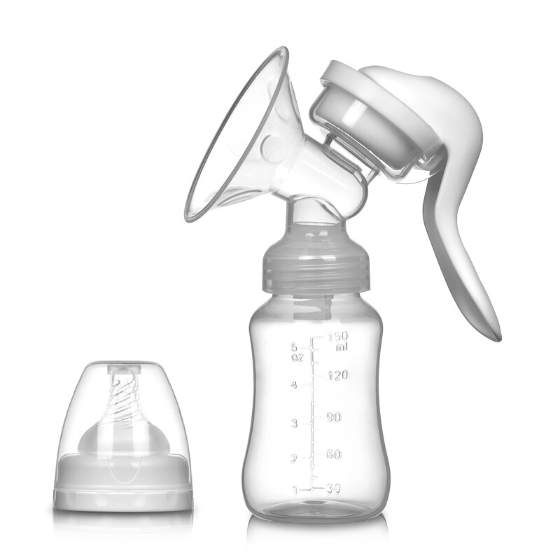 紫莓兔手动吸奶器吸力大孕产妇用品挤奶器拔奶催乳 Breast pump-图3