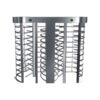 Access control and attendance two-way full-height turnstile station revolving door card sensor face fingerprint stainless steel channel door