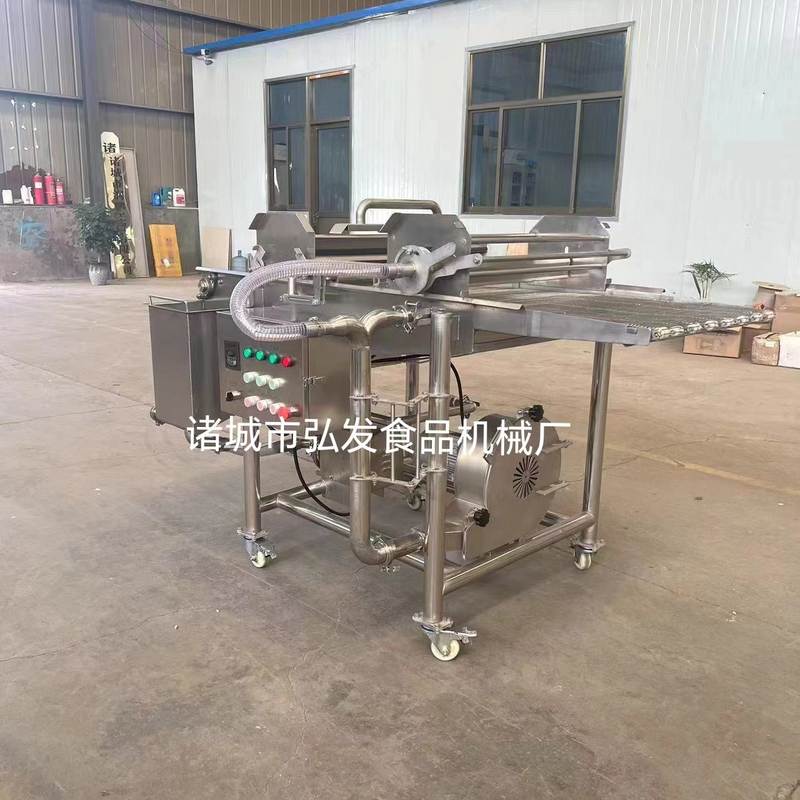 刀鱼段茄盒上浆机 油炸刀鱼锅包肉裹浆设备 海鲜淋浆浸浆流水线,淘宝优惠券,粉丝福利购,淘宝优惠卷