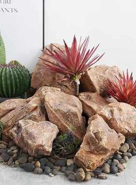 仿真石头悬浮泡沫石头悬挂道具雕塑造景石块景观岩石摆件假石头