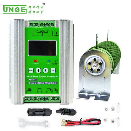 300W500W600W800W1000W1500W铅酸锂电池用MPPT充电风光互补控制器 - 图1