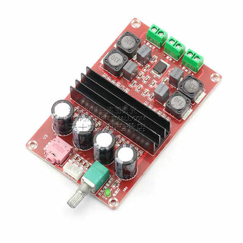 2*100W TPA3116D2数字功放板模块12V-24V大功率放大板宽电压 - 图2