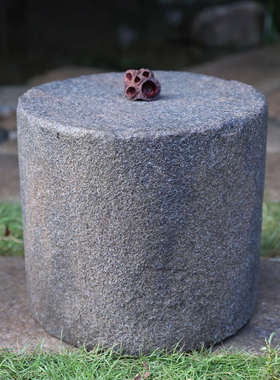 新中式祥云展示柱仿古落地摆件客厅玄关装饰摆设庭院花园盆栽底座