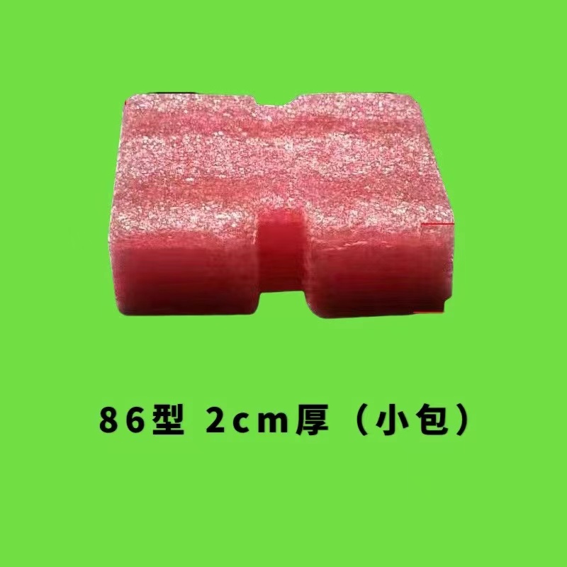 PVC86型线盒填充泡沫堵穿筋盒预埋封堵模块开关底盒保护盖板新款-图3