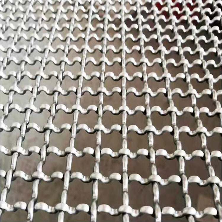 厂家供应304201316L不锈钢网批发编织波浪不锈钢轧花网网筛网纹 - 图0