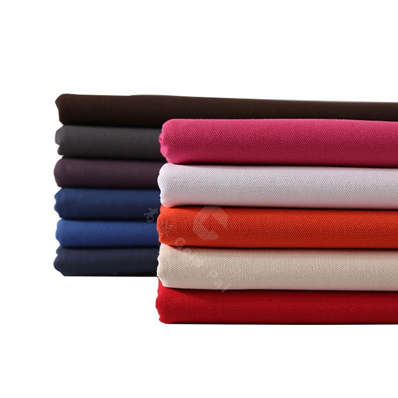 现货加厚染色全棉16平纹面料帆布箱包户外手袋布料粗布安纯棉帐篷 - 图3
