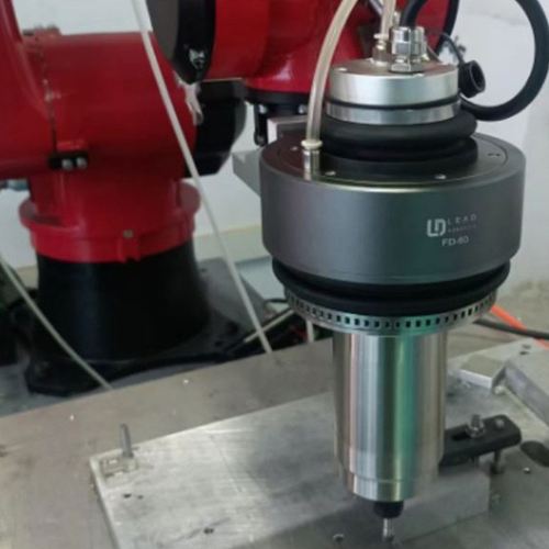 工业机器人打磨刀柄 FD-60浮动电主轴铸铝去毛刺电主轴 - 图0
