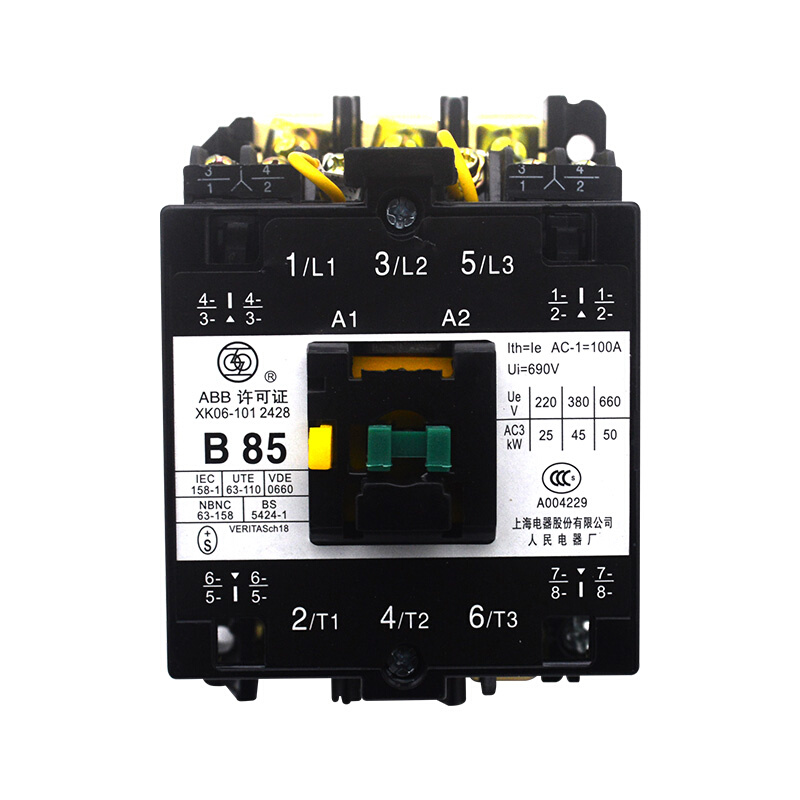 CJX8-85 B85 交流接触器 铜线圈 220V 380V 110V 36V 铜件银点 - 图3