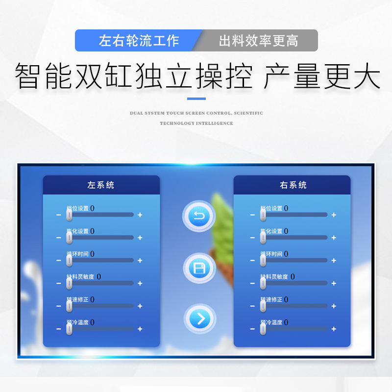 st32erlw广绅冰淇淋机商用台式三头小型全自动迷你软冰激凌机tf--图1
