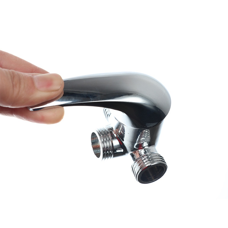 直销全铜混水阀明装开关冷热混合阀U型淋浴电热水器配件 - 图0