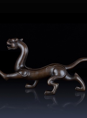 纯铜四方位家居饰品摆件四神兽工艺品礼品铜青龙白虎朱雀玄武摆件