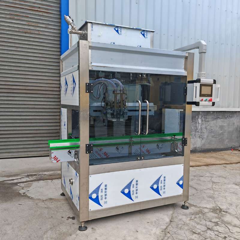 双头跟踪式灌装机洗衣液洗洁精凝胶洗手液食用油豆油花生油灌装机,淘宝优惠券,粉丝福利购,淘宝优惠卷