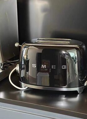 SMEG斯麦格 意大利复古烤面包机不锈钢 吐司机多士炉早餐 TSF01