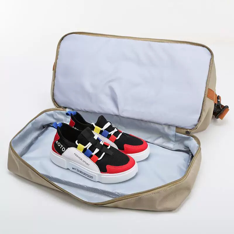 Travel bag handbag short distance travel for men and women large capacity canvas bag luggage bag short distance light sports fitness