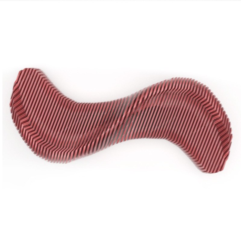 切片椅户外休闲椅商场实木椅防腐木休息异形长条坐凳座椅木质 - 图3