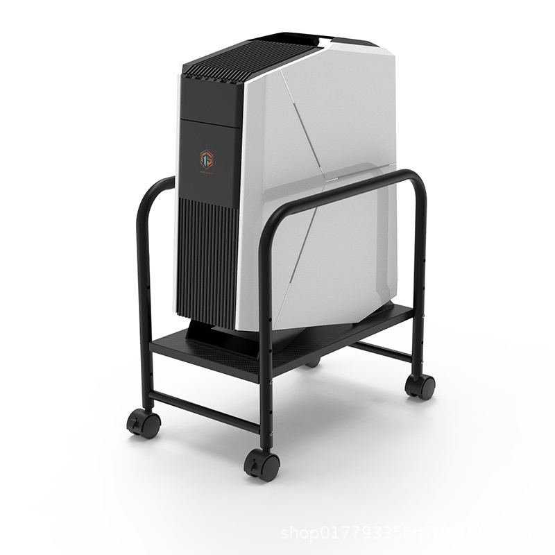 Office host bracket removable multi-layer chassis rack cooling chassis bracket multi-function storage rack with brake