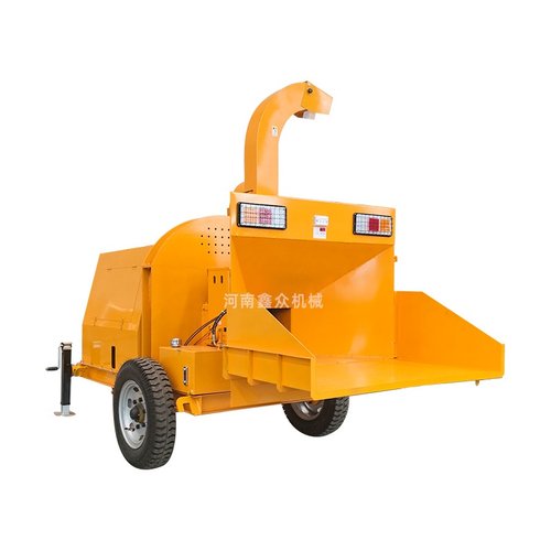 大型树枝粉碎机高喷出料园林干湿树叶木材破碎移动式碎枝机源头厂 - 图2