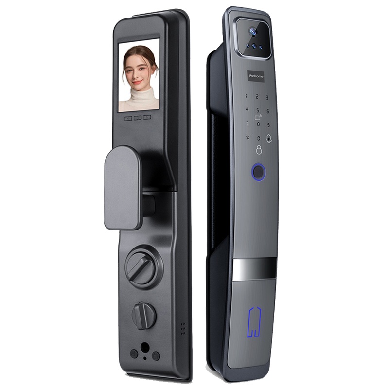 Voice Tuya lock matter system remote unlocking video monitoring fingerprint lock anti-theft door smart security lock