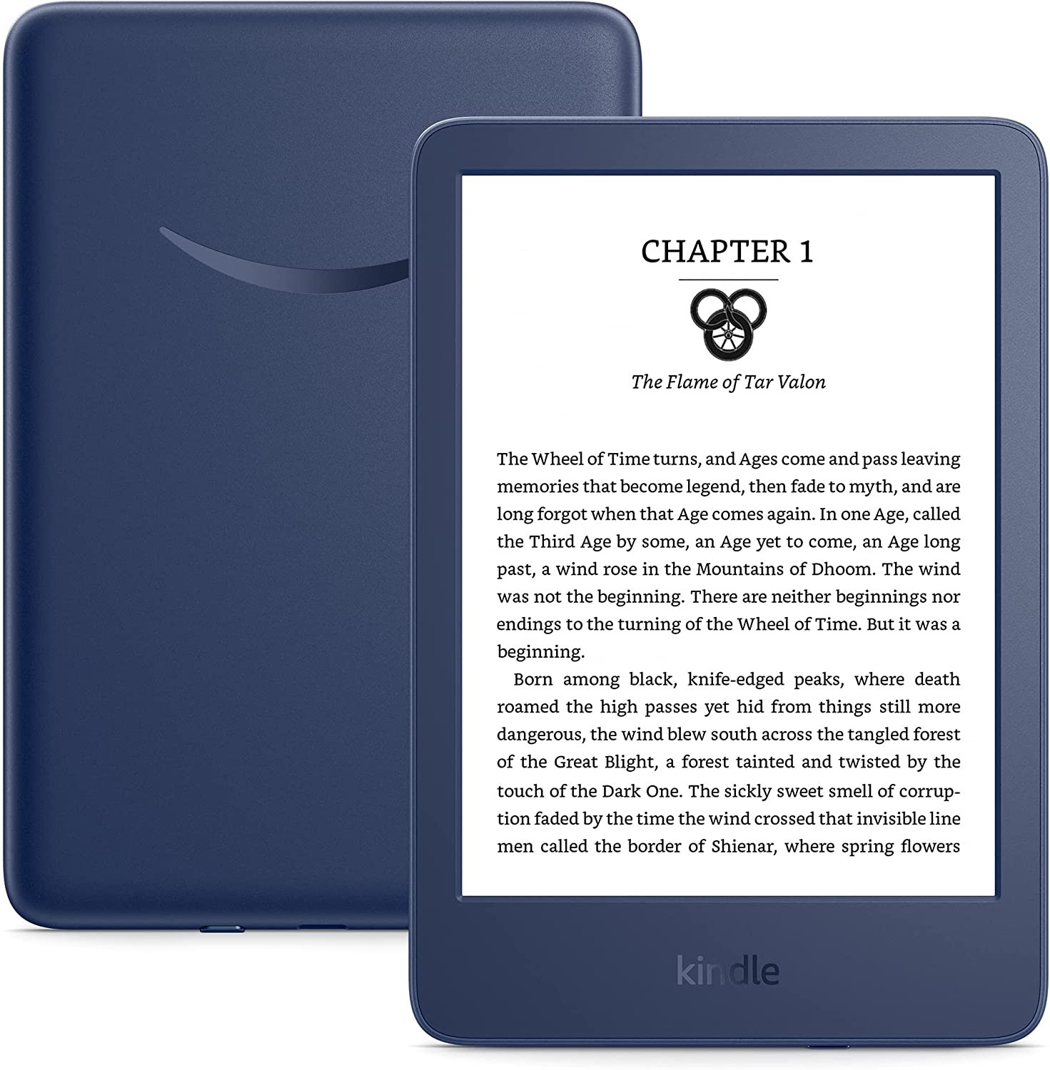 亚马逊新款kindle青春版2022电子书16G阅读器300PPI墨水屏背光灯 - 图0