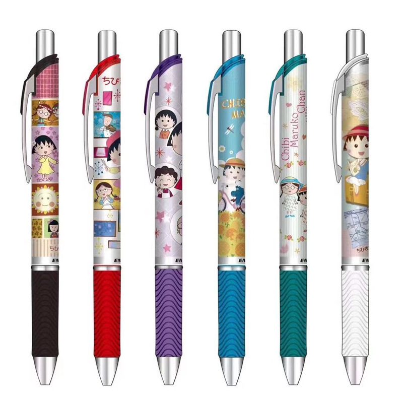 ปากกาเนื้อสีดำ หมึกแห้งไว รุ่นลิมิเต็ด BLN75MA ลาย Cherry Maruko ของ Patong ประเทศญี่ปุ่น