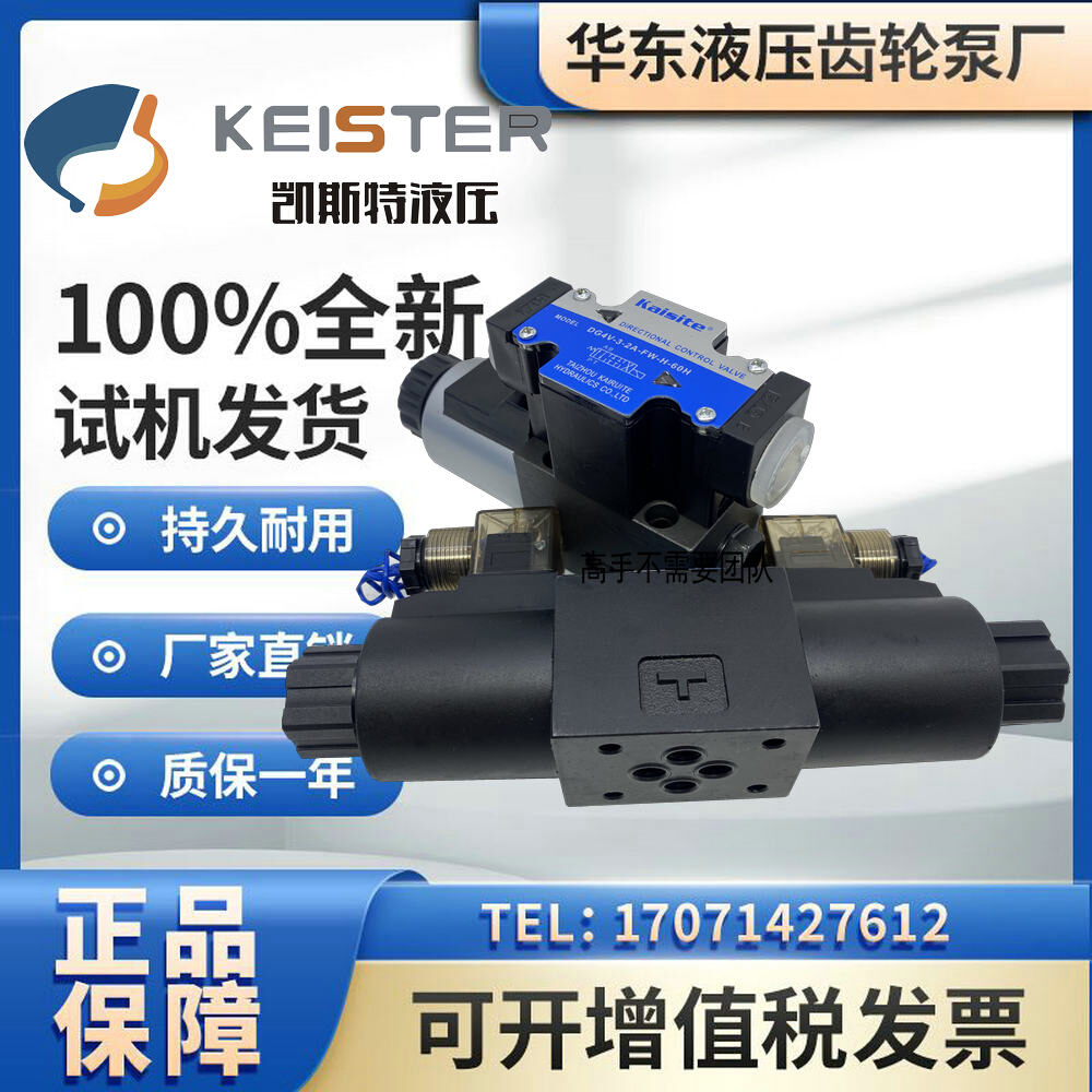 凯斯特KAISITE电磁换向阀DG4V/DSG-02-3C2/3C4/3C60/2B2-DL-DC24V - 图1