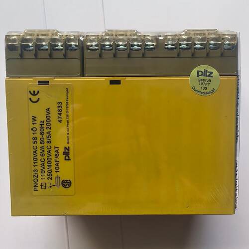 【请询价】皮尔兹PNOZ 3安全继电器，型号474833，全新品 - 图0