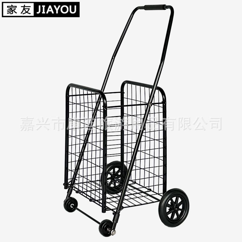 买菜小拉车野营户外推车摆摊手推车露营拖车家用超市购物车超轻 - 图0