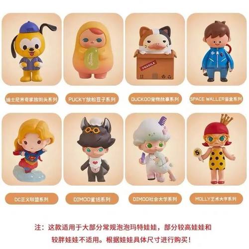 盲盒收纳展示盒墙角单个手办展示架可叠加亚克力高透明防尘收纳盒 - 图2