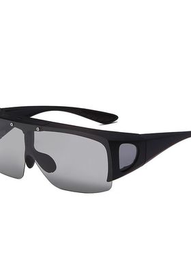 可上翻偏光套镜近视太阳镜男士开车专用防紫外线眼镜女款防晒墨镜