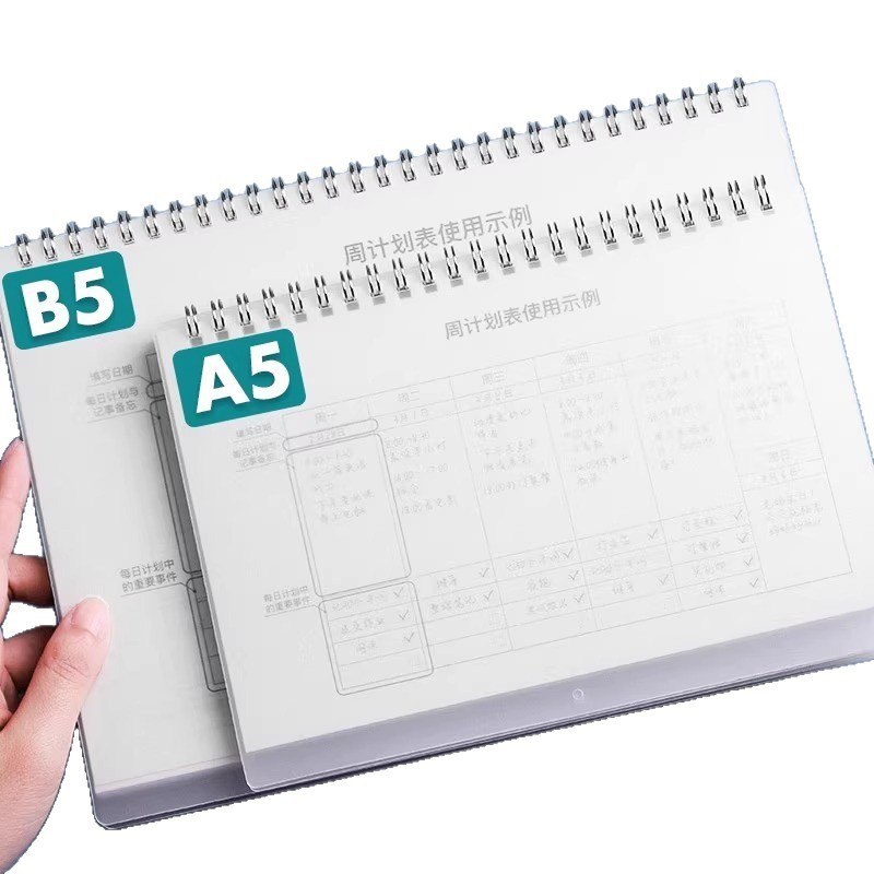 年周计划日历记事本每周时间计划表学习手册工作日管理效率月 - 图3