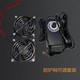 Suitable for RT-AC68U AC86U AX86U EX6200 router cooling silent fan with speed adjustment