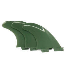 Surfboard 2nd generation G5p tail rudder ink green left middle right Surfing accessories Water splitting fins without a plate hand screw