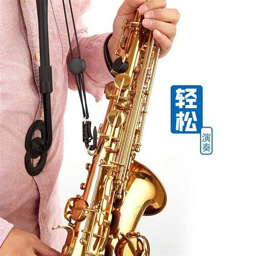 萨克斯瑞士背带saxholder中音次中音双肩背带挂带初学加厚保护 颈 - 图1