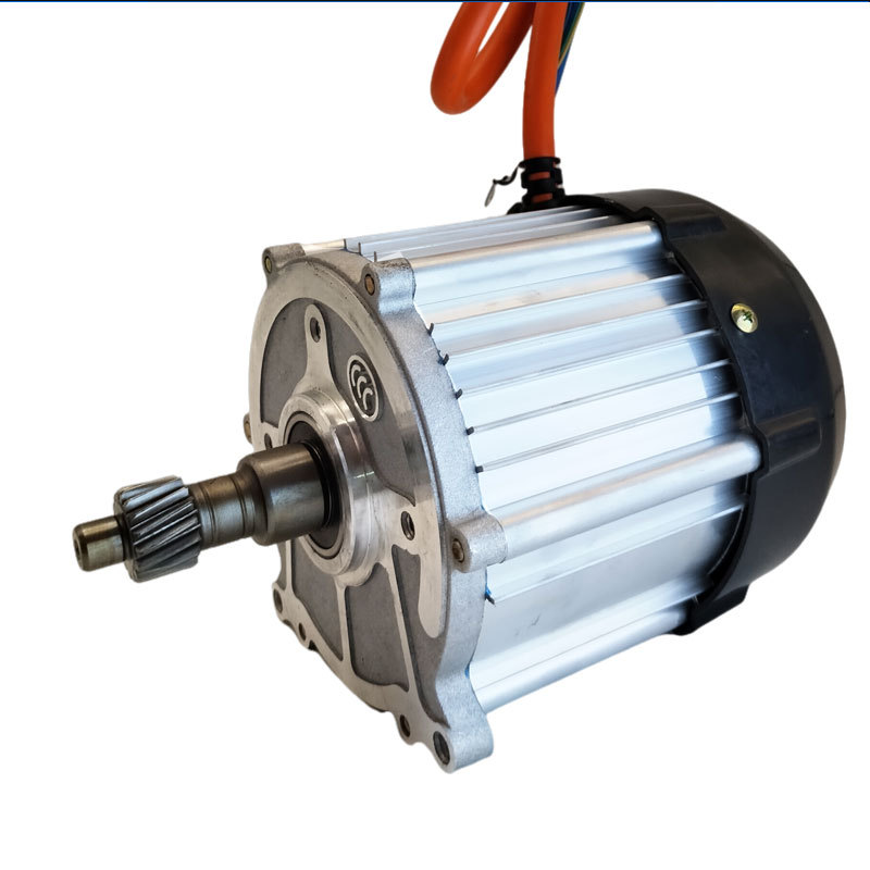 รถสามล้อไฟฟ้า มอเตอร์กระแสตรงไร้แปรงถ่าน 48V60V72V ยานพาหนะไฟฟ้าสี่ล้อความเร็วสูง มอเตอร์แม่เหล็กถาวร