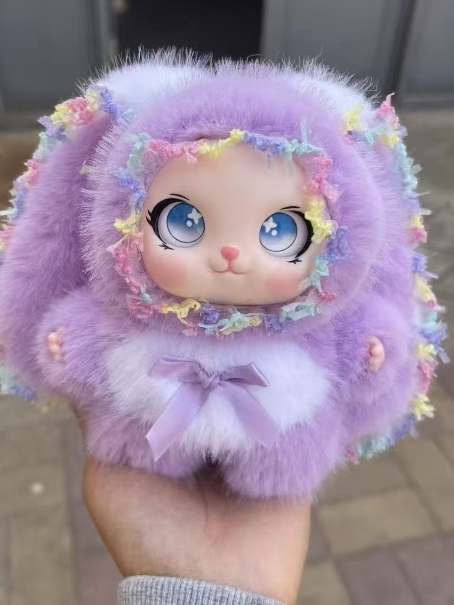 ตุ๊กตากระต่ายหูใหญ่ จี้ของเล่นผ้าพลัช ตุ๊กตากระต่ายนุ่มฟูน่ารัก พวงกุญแจ เครื่องประดับผ้าพลัชขายดีติดอันดับบน Amazon
