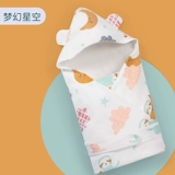 Летнее тонкое хлопковое одеяло для новорожденных для младенца