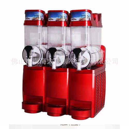 珠三角出口型雪泥机雪融机 商用三缸饮料果汁沙冰机雪蓉机沙冰机 - 图0