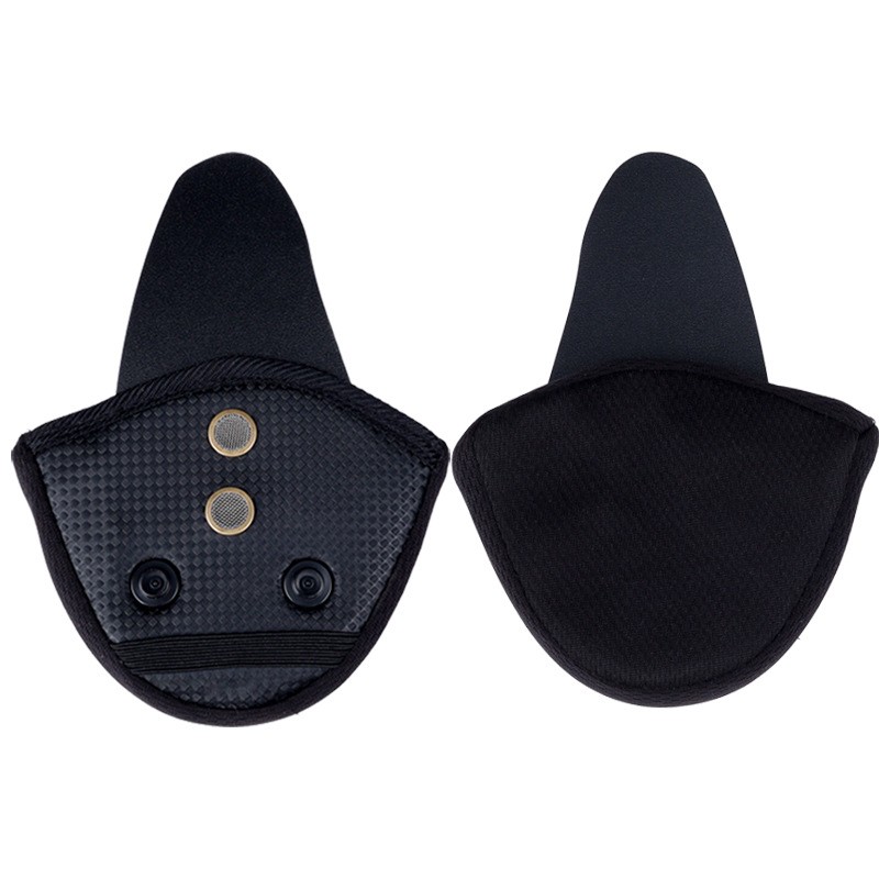 电动车儿童头盔护耳配件半盔耳罩耳朵围脖内衬可拆卸冬季保暖通用 - 图2