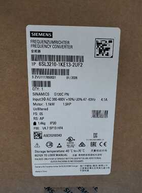 询价6SL3210-1KE13-2UF2变频器