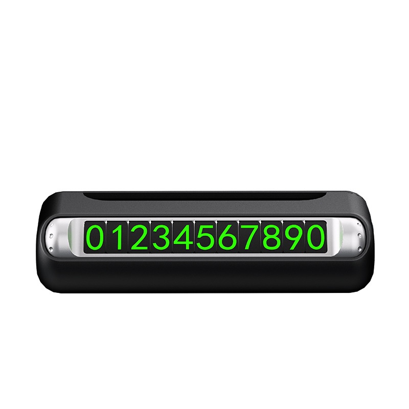 【小单定制】汽车挪车载电话机车牌数字临时车牌移用品号码牌停车 - 图3