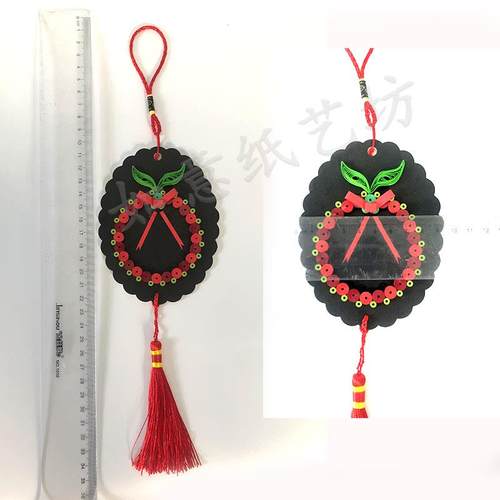 学生衍纸画材料包成品挂饰卡片书签手工diy折纸工具套装社团活动 - 图2