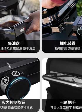 Weber lumin威焙户外电烤炉 新款庭院阳台便携式家用烤肉烧烤炉