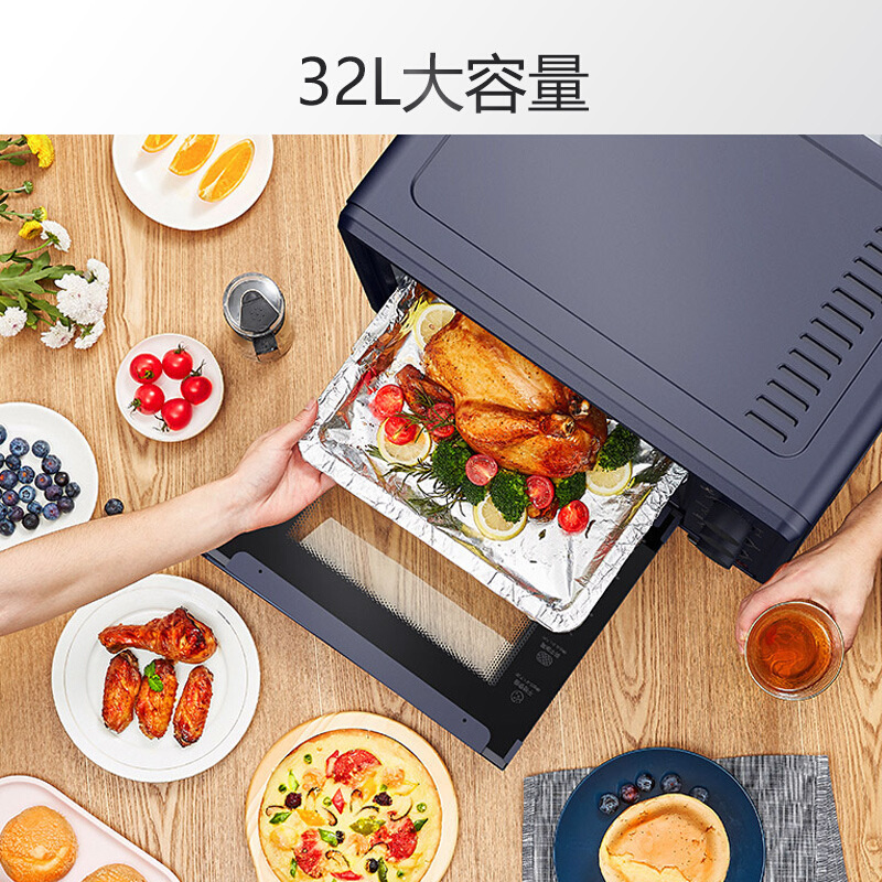 适用九阳KX32-V2171电烤箱家用多功能32L烘焙定时控温电烤炉礼品-图2