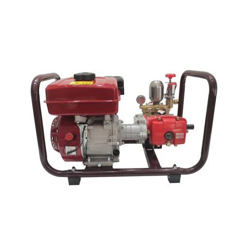 锦渤农用7.0马力直连式三缸柱塞泵 园林汽油机直连打药机喷雾机 - 图1
