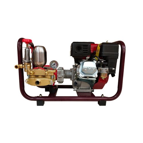 锦渤农用7.0马力直连式三缸柱塞泵 园林汽油机直连打药机喷雾机 - 图2